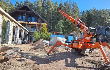 Мини-кран Арлифт SPX 527 — главный помощник на строительной площадк!